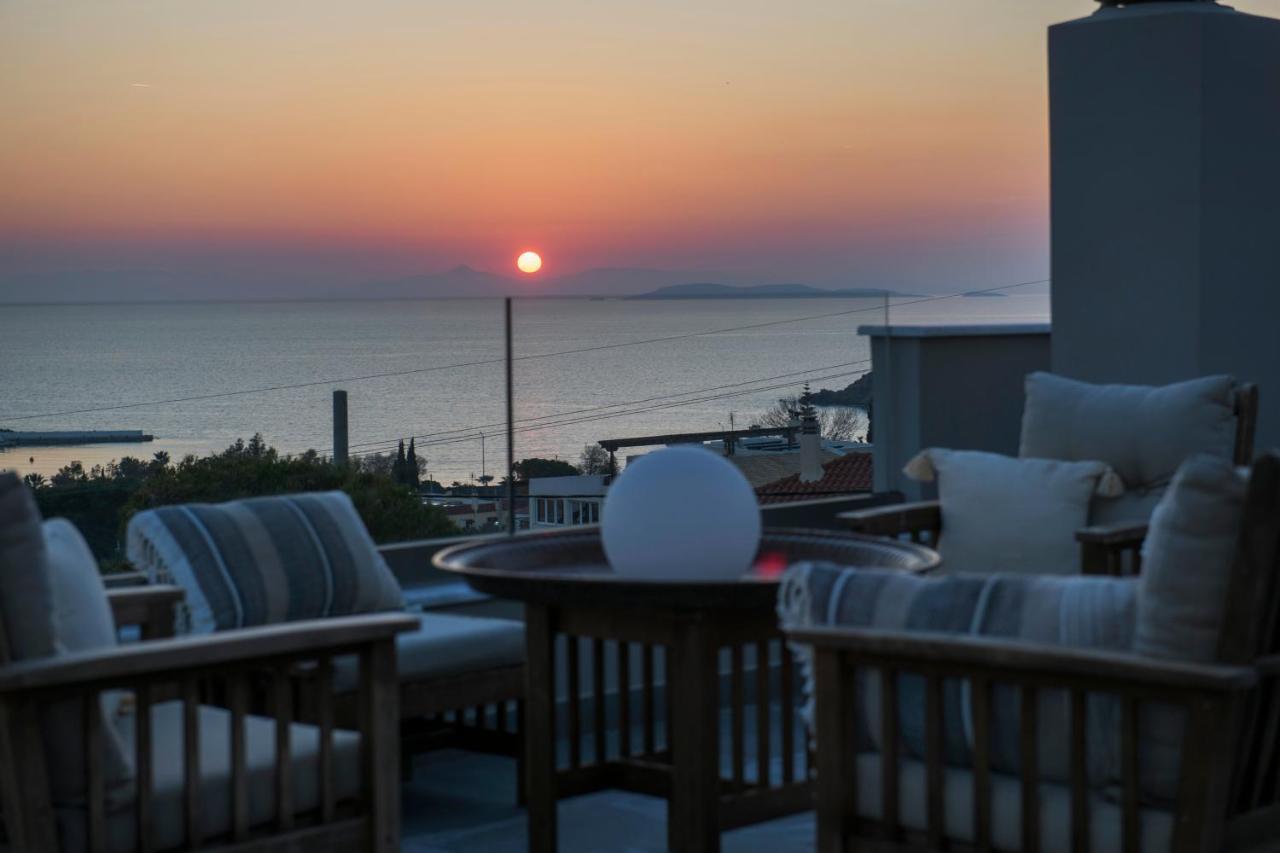 Aval Riviera Apartment Lagonisi Exterior foto